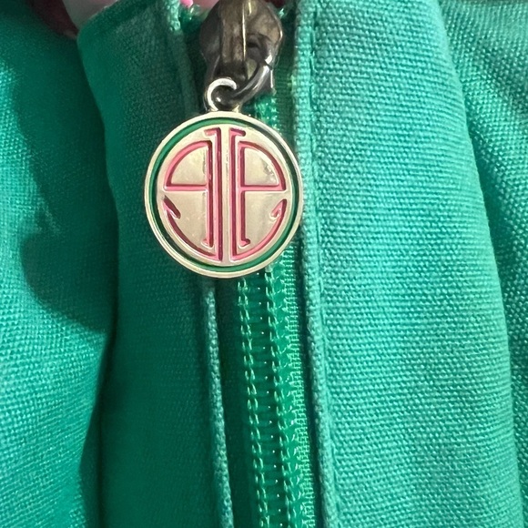 Lilly Pulitzer originals blue, green, and pink floral large tote bag - Picture 12 of 12